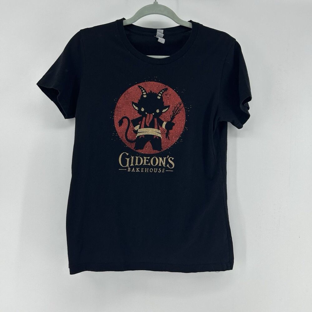 Gideon’s Bakehouse Disney Springs 2020 Soft Opening T-Shirt Size L Krampus Tee